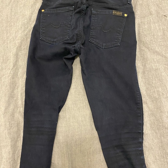 7 for all mankind Dark blue “The Skinny” -size 24 - Picture 2 of 3